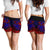 Samoa Women's Shorts - Blue Shark Polynesian Tattoo - Polynesian Pride