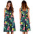 Hawaii Tropical Hibiscus Midi Dress - Polynesian Pride