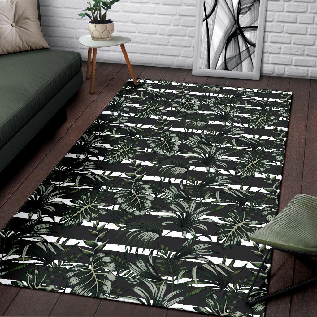 Tropical Line Patttern Rug - Polynesian Pride