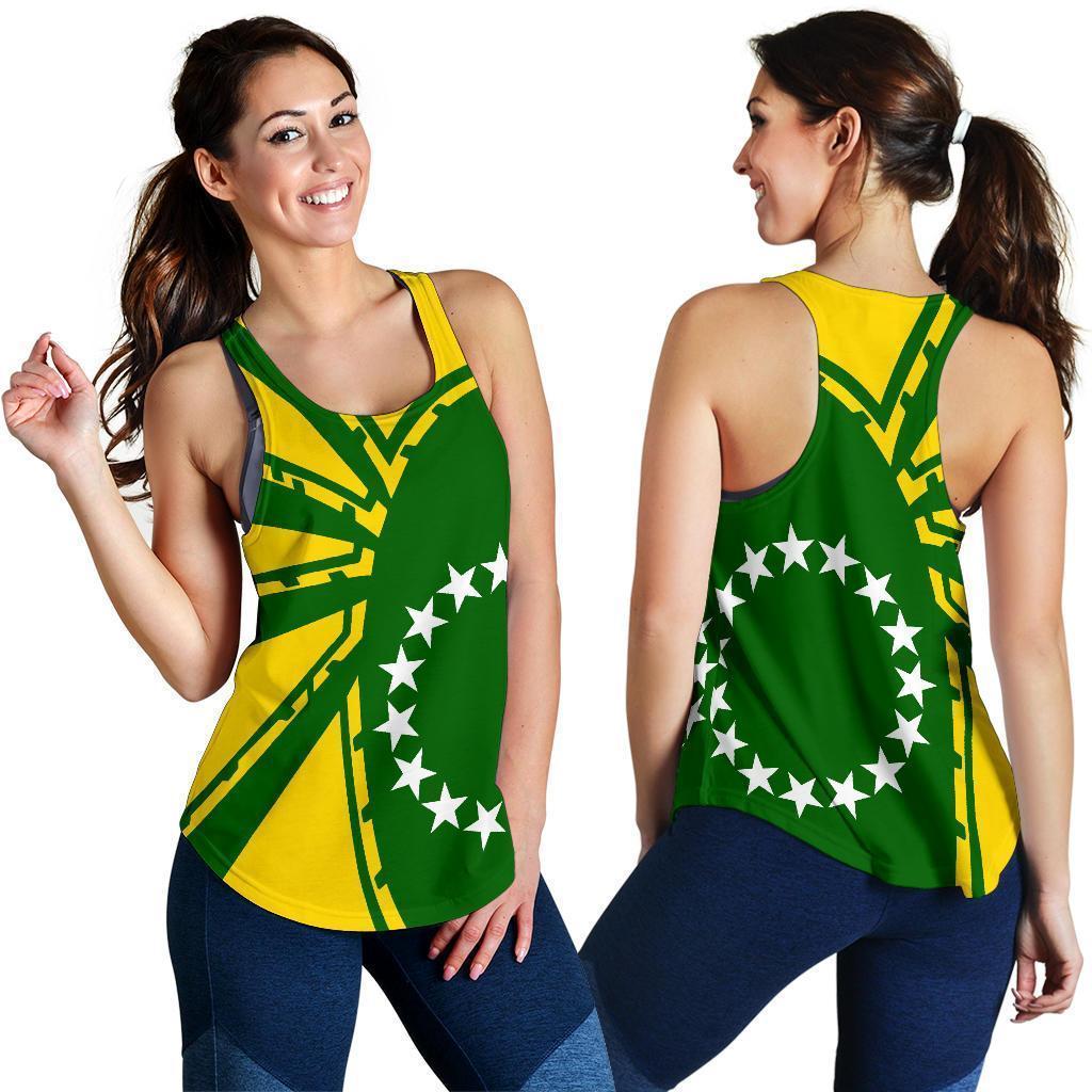 Cook Island Tank Top For Women Premium Style - Polynesian Pride