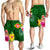 American Samoa Men's Shorts - Manu'atele Hibiscus Flag - Polynesian Pride