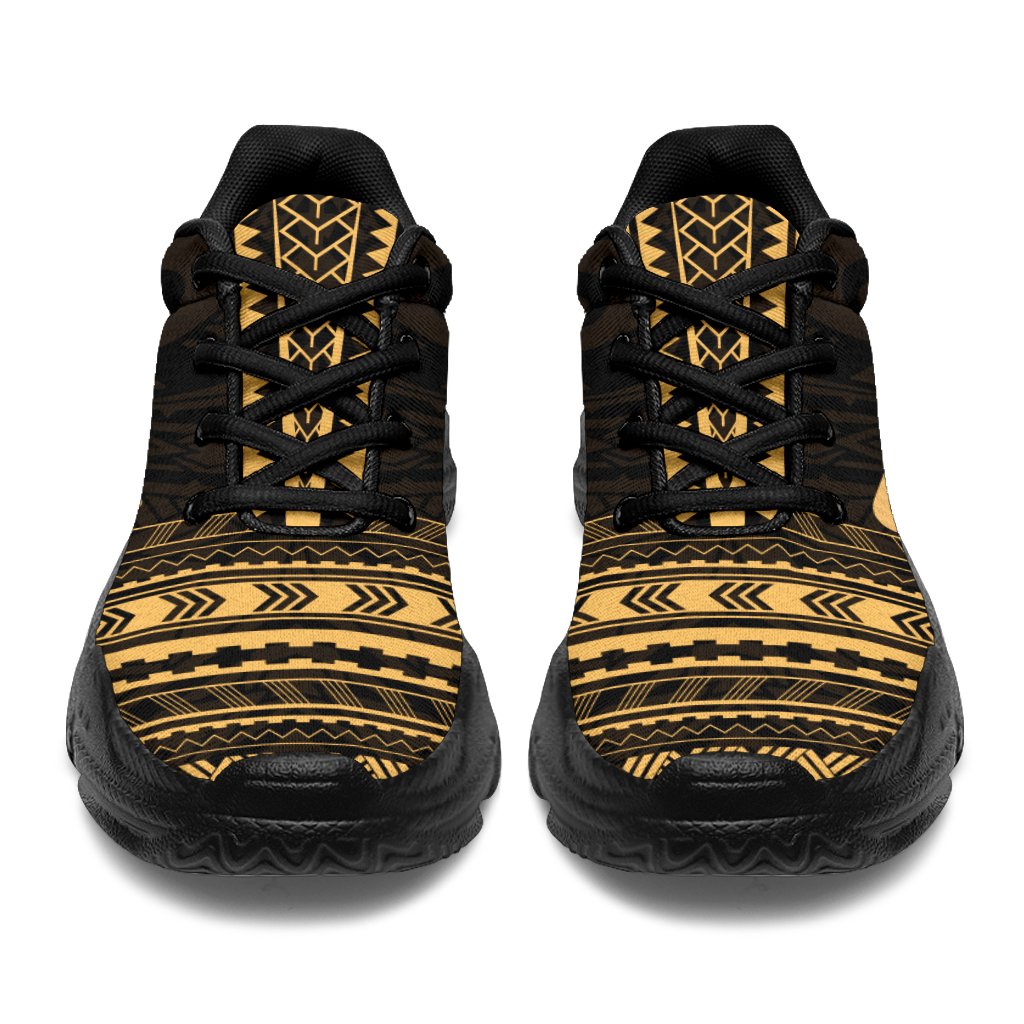 Guam Chunky Sneakers - Polynesian Chief Gold Version - Polynesian Pride