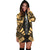 Nauru Hoodie Dress - Polynesian Tattoo Gold - Polynesian Pride