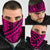 Polynesian Tatau Mixed Pink Set Unisex Bandana - Polynesian Pride