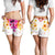 Hawaii Colorful Flower All Over Print Women's Shorts - Polynesian Pride