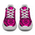 Polynesian Plumeria Mix Pink Black Chunky Sneakers - Polynesian Pride