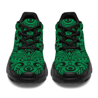Polynesian Culture Green Chunky Sneakers - Polynesian Pride