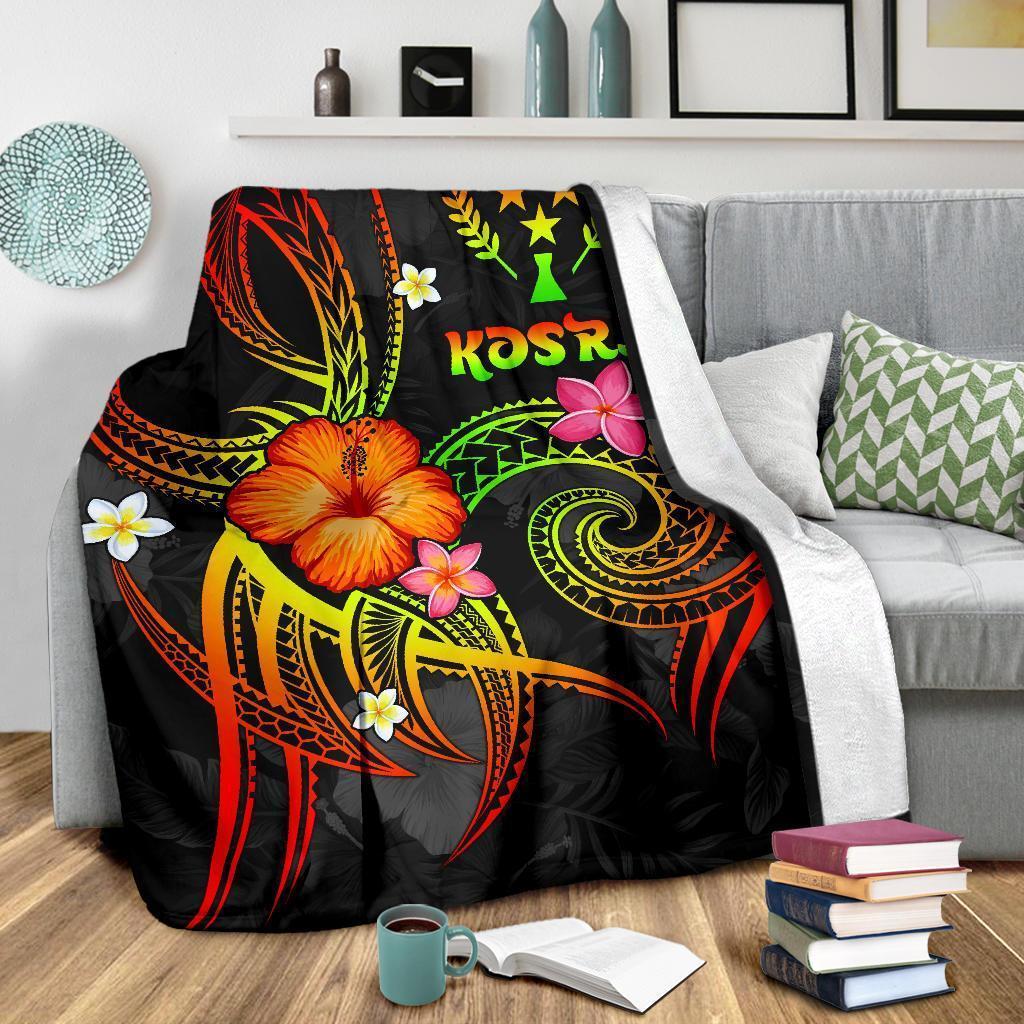 Kosrae Polynesian Premium Blanket - Legend of Kosrae (Reggae) - Polynesian Pride