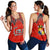 Coat of Arms Tonga Women's Racerback Tank K4 Red - Polynesian Pride