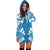 Northern Mariana Islands Hoodie Dress - Polynesian Tattoo Flag - Polynesian Pride