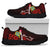 Tuvalu Polynesian Custom Personalised Sneakers - Coat Of Arm With Hibiscus - Polynesian Pride