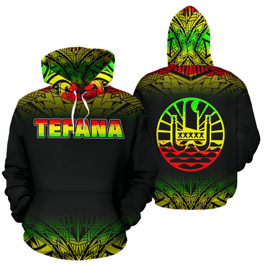Tefana All Over Hoodie PP1467 - Polynesian Pride