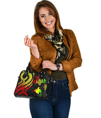 Papua New Guinea Shoulder Handbag - Reggae Tentacle Turtle - Polynesian Pride