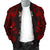 Fiji Men Bomber Jackets - Polynesian Tattoo Red - Polynesian Pride