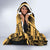 Wallis And Futuna Hooded Blanket - Polynesian Tattoo Gold - Polynesian Pride