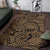 Hawaii Area Rug Polynesian Maori Lauhala AH - Polynesian Pride