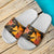 Wallis and Futuna Slide Sandals - Gold Plumeria - Polynesian Pride