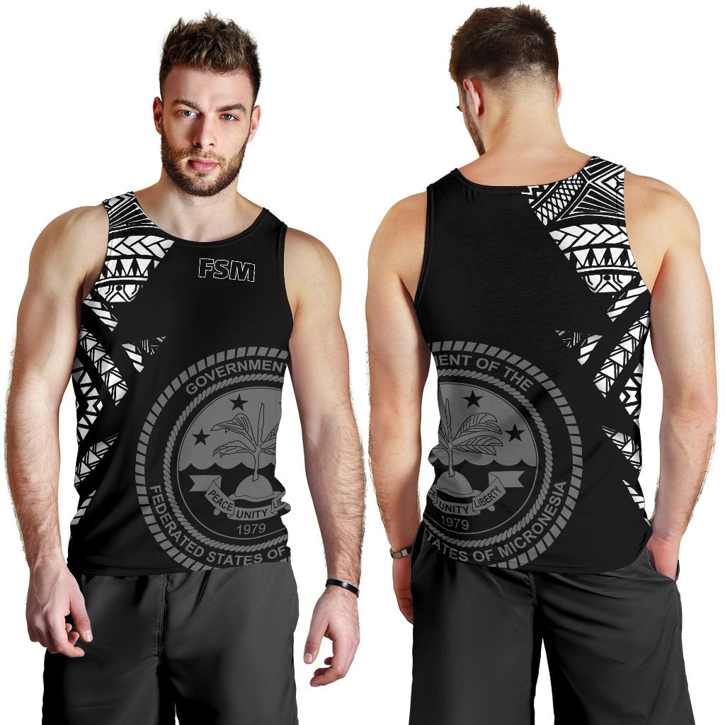 Federated States of Micronesia Pattern Men's Tank Top - Polynesian Pride