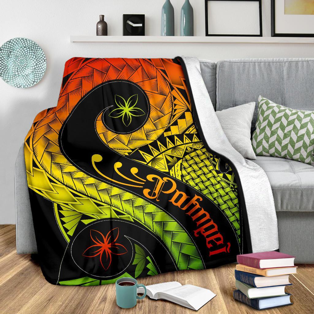 Pohnpei Premium Blanket - Polynesian Decorative Patterns - Polynesian Pride