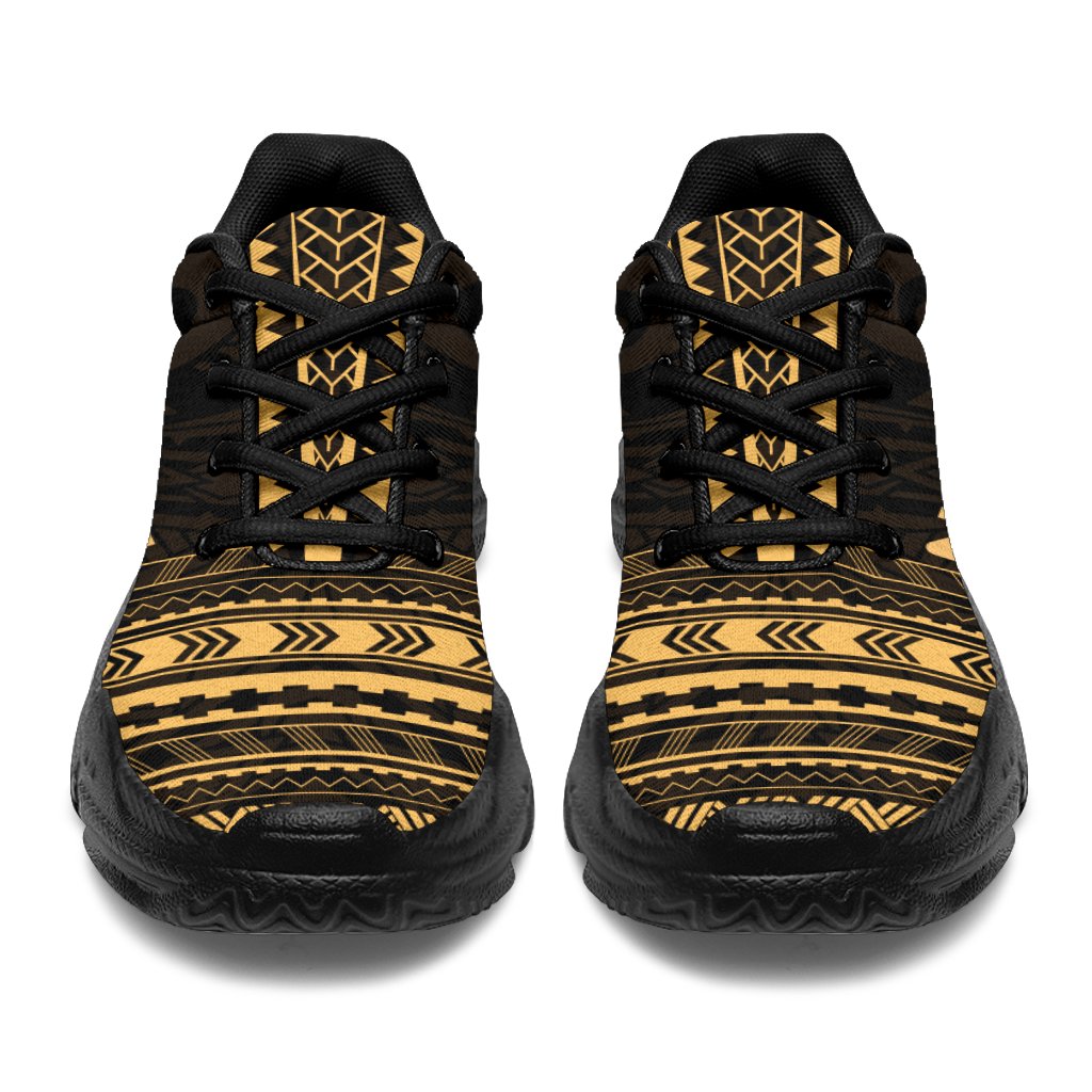 Nauru Chunky Sneakers - Polynesian Chief Gold Version - Polynesian Pride