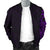 Maori Samoan Tattoo Men Bomber Jacket Violet Version - Polynesian Pride