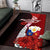 Philippines Polynesian Area Rug - Coat Of Arm With Hibiscus - Polynesian Pride