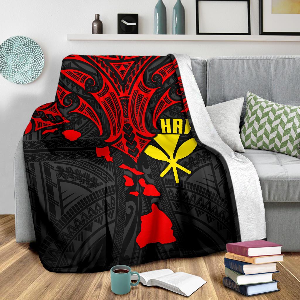 Polynesian Hawaii Premium Blanket - Polynesian Whale Tail - Polynesian Pride