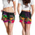 Tonga Polynesian Personalised Women's Shorts - Summer Hibiscus - Polynesian Pride