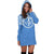 Kosrae Women Hoodie Dress - Kosrae Coat Of Arms Polynesian Flag Color - Polynesian Pride