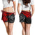 Polynesian Hawaii Short (Women) - Red Turtle - Polynesian Pride