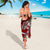 Guam Custom Personalised Sarong - Turtle Plumeria (Red) - Polynesian Pride