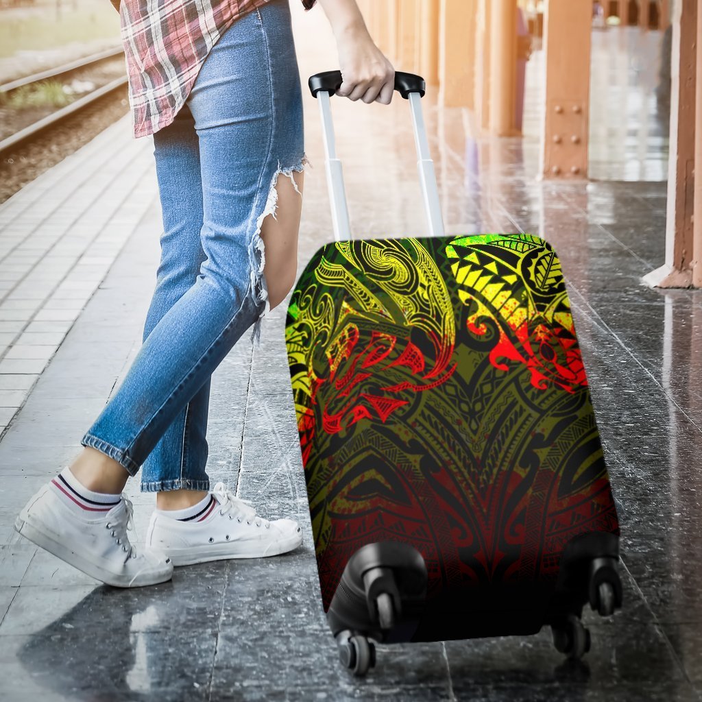 New Zealand Luggage Covers, Maori Polynesian Tattoo Reggage - Polynesian Pride