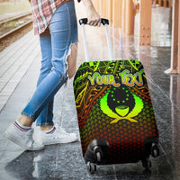 Polynesian Pohnpei Personalised Luggage Covers - Reggae Vintage Polynesian Patterns - Polynesian Pride