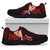 Tahiti Polynesian Sneakers - Coat Of Arm With Hibiscus - Polynesian Pride