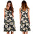 Hawaii Tropical Toucans Hibiscus Palm Leaves Midi Dress - Polynesian Pride