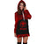 Hawaii Polynesian Women's Hoodie Dress - Hawaii Pride Red Version - Polynesian Pride