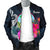 Guam Polynesian Men's Bomber Jacket - Tropical Flower - Polynesian Pride