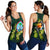 Guam Polynesian Women Racerback Tank - Ti Leaf Lei Turtle Green - Polynesian Pride