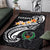 Pohnpei Area Rug - Pohnpei Seal Polynesian Patterns Plumeria (Black) Black - Polynesian Pride