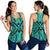 Polynesian Tradition Turquoise Women's Racerback Tank Top - Polynesian Pride