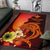 Hawaii Custom Personalised Area Rugs - Tribal Tuna Fish - Polynesian Pride