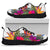 Tahiti Sneakers Hibiscus Polynesian pattern white - Polynesian Pride