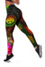 Federated States of Micronesia Polynesian Personalised Leggings - Hibiscus and Banana Leaves - Polynesian Pride