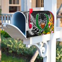 Pohnpei State Mailbox Cover - Custom Personalised Tropical Flowers Style - Polynesian Pride