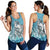 Maori Manaia The Blue Sea Women Racerback Tank - Polynesian Pride