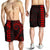 Hawaii Warrior Men's Shorts Red - Polynesian Pride