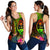 Guam Polynesian Personalised Women's Racerback Tank - Hibiscus and Banana Leaves - Polynesian Pride