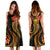 Samoa Polynesian Midi Dress - Gold Plumeria - Polynesian Pride