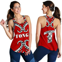 Tonga Tribal Pattern Women Tank Top - Polynesian Pride