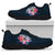 Polynesian Sneakers - Manta Ray And Hibiscus - Polynesian Pride